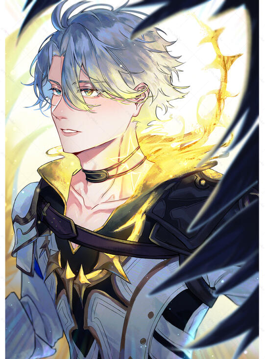 Illustration of the character Phainon from the game Honkai Star Rail.